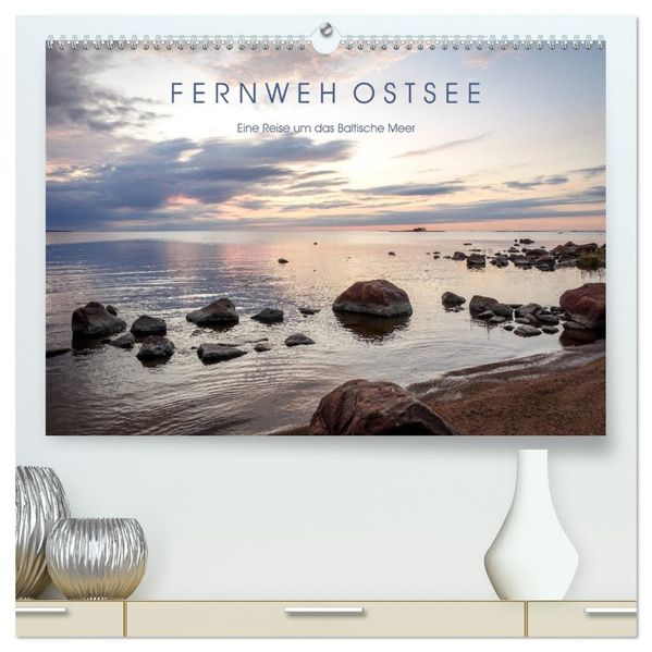 Fernweh Ostsee (hochwertiger Premium Wandkalender 2027 DIN A2 quer) Kunstdruck in Hochglanz