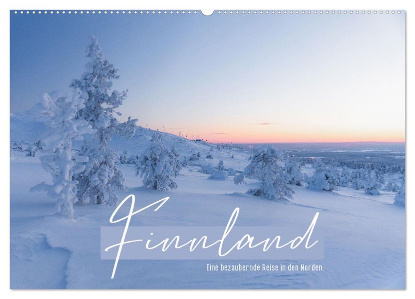 Finnland - Eine bezaubernde Reise in den Norden. (Wandkalender 2027 DIN A2 quer) CALVENDO Monatskalender