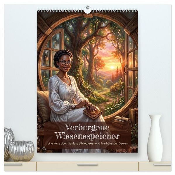 Verborgene Wissensspeicher (hochwertiger Premium Wandkalender 2027 DIN A2 hoch) Kunstdruck in Hochglanz