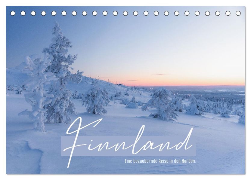 Finnland - Eine bezaubernde Reise in den Norden. (Tischkalender 2027 DIN A5 quer) CALVENDO Monatskalender