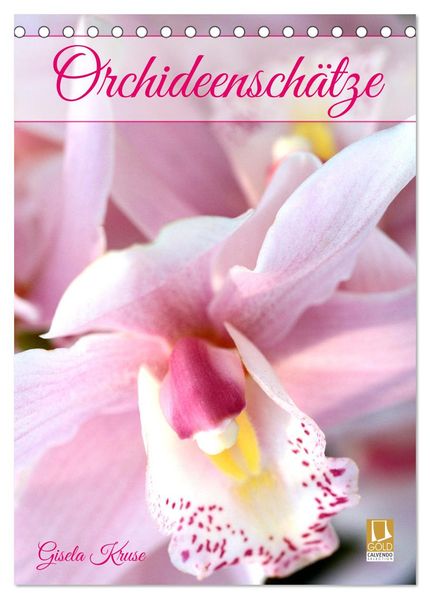 Orchideenschätze (Tischkalender 2027 DIN A5 hoch) CALVENDO Monatskalender