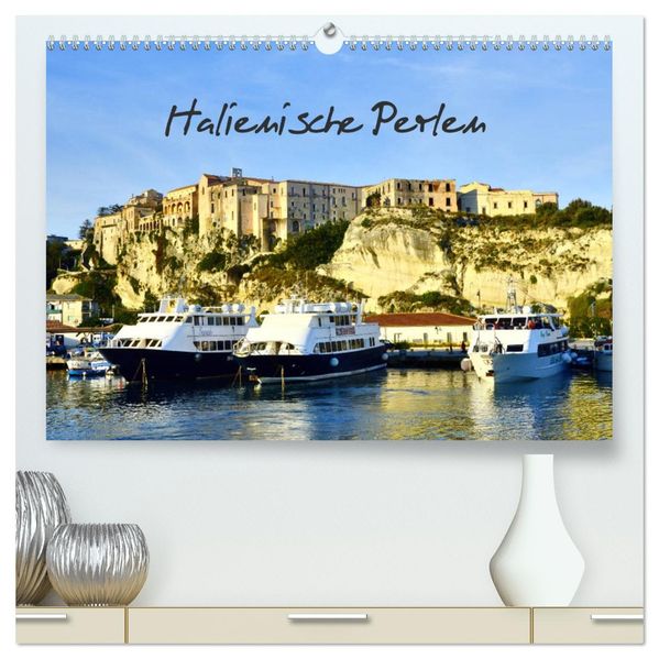 Italienische Perlen (hochwertiger Premium Wandkalender 2027 DIN A2 quer) Kunstdruck in Hochglanz