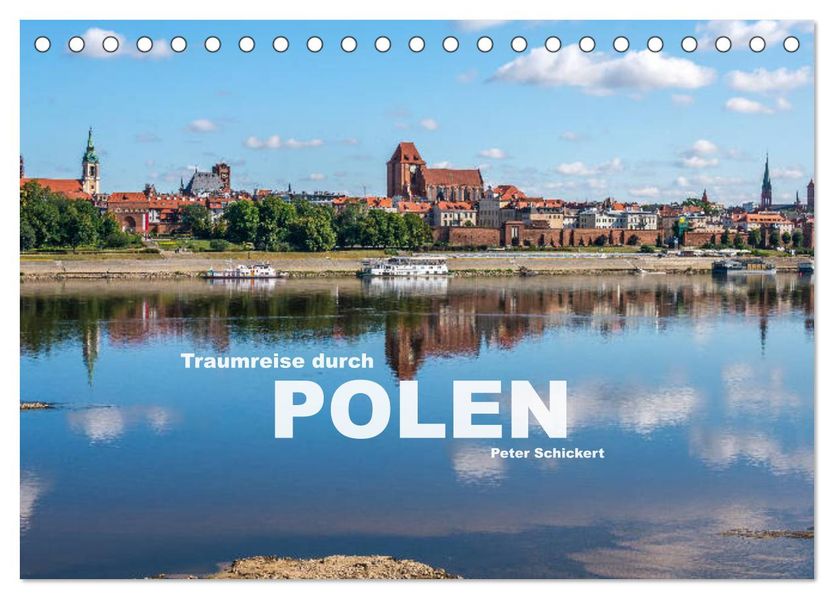 Traumreise durch Polen (Tischkalender 2027 DIN A5 quer) CALVENDO Monatskalender