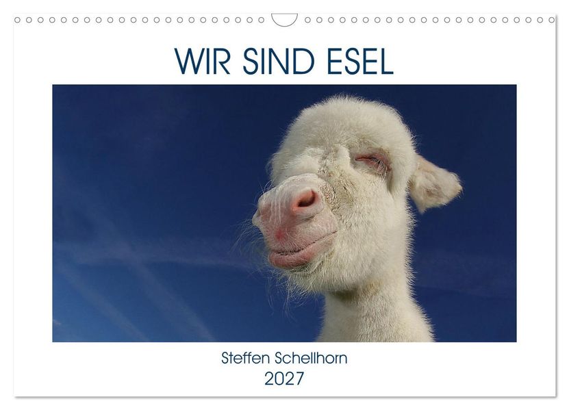 WIR SIND ESEL (Wandkalender 2027 DIN A3 quer) CALVENDO Monatskalender