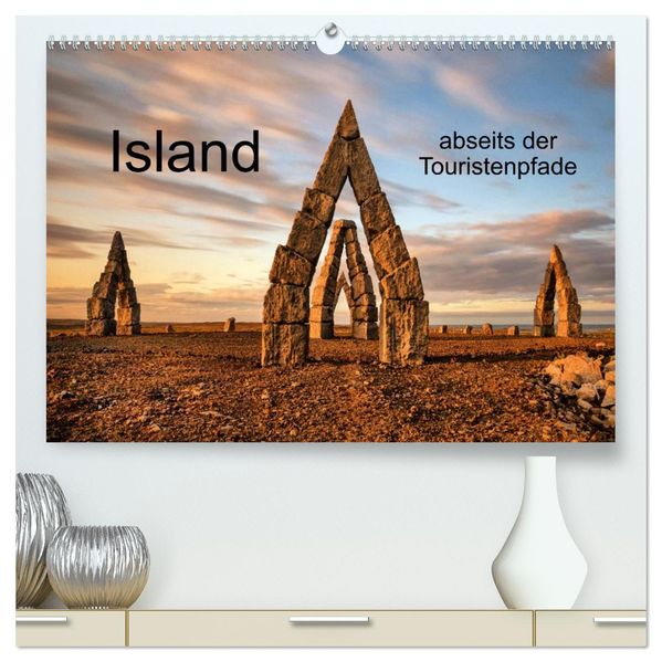 Island abseits der Touristenpfade (hochwertiger Premium Wandkalender 2027 DIN A2 quer) Kunstdruck in Hochglanz