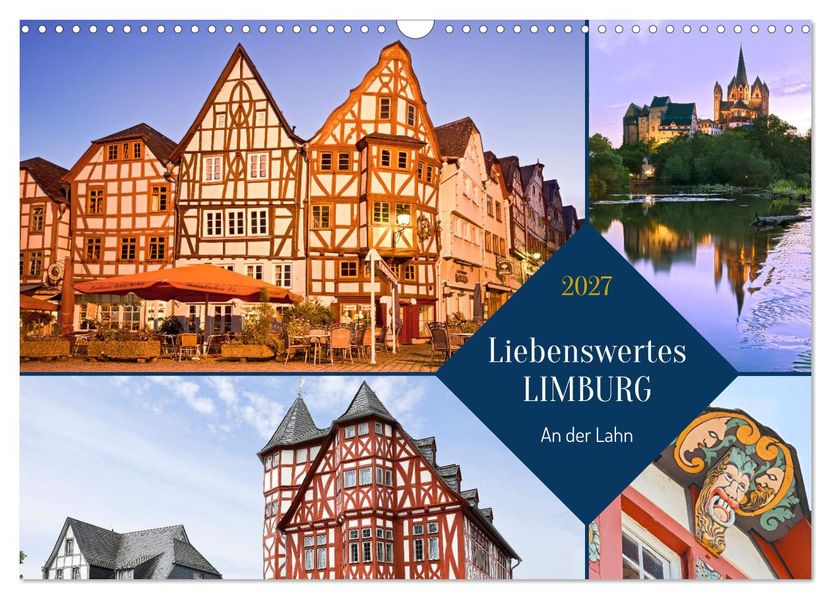 Liebenswertes Limburg (Wandkalender 2027 DIN A3 quer) CALVENDO Monatskalender