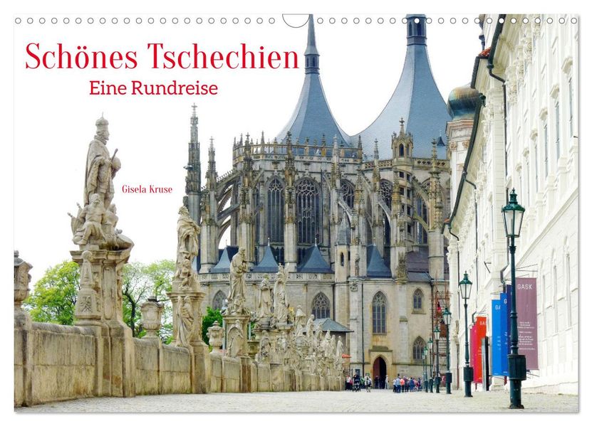 Schönes Tschechien - Eine Rundreise (Wandkalender 2027 DIN A3 quer) CALVENDO Monatskalender