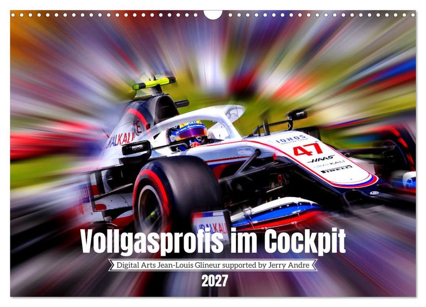 Vollgasprofis im Cockpit (Wandkalender 2027 DIN A3 quer) CALVENDO Monatskalender