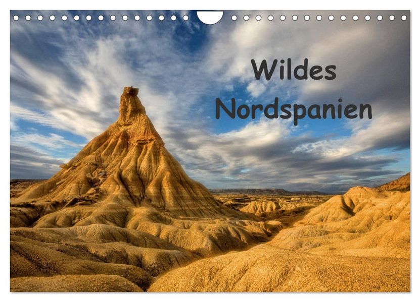 Wildes Nordspanien (Wandkalender 2027 DIN A4 quer) CALVENDO Monatskalender