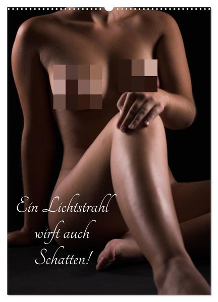 Ein Lichtstrahl wirft auch Schatten! (Wandkalender 2027 DIN A2 hoch) CALVENDO Monatskalender