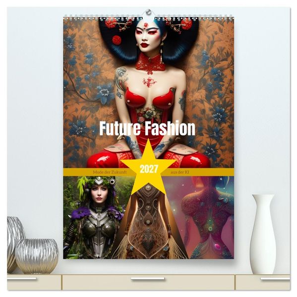 Future Fashion (hochwertiger Premium Wandkalender 2027 DIN A2 hoch) Kunstdruck in Hochglanz