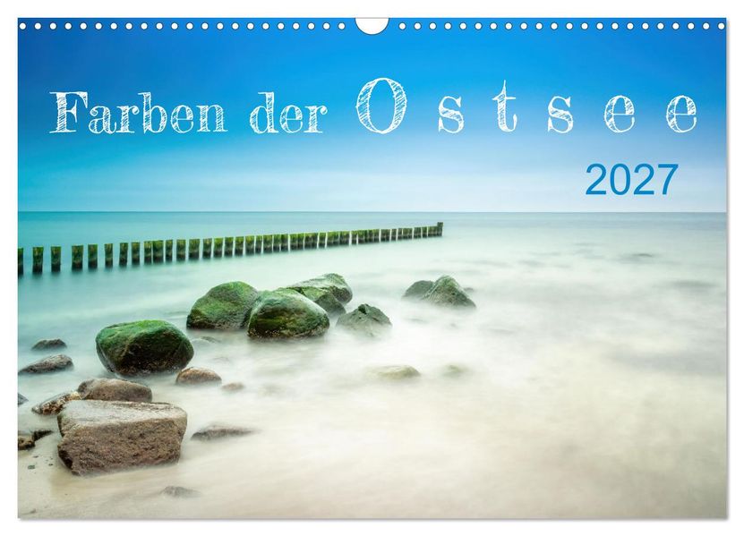 Farben der Ostsee (Wandkalender 2027 DIN A3 quer) CALVENDO Monatskalender