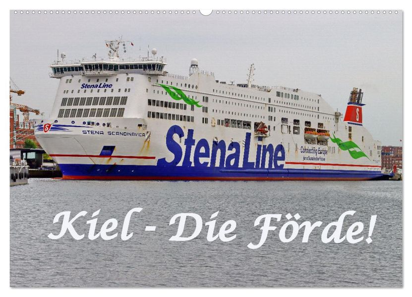 Kiel - Die Förde! (Wandkalender 2027 DIN A2 quer) CALVENDO Monatskalender