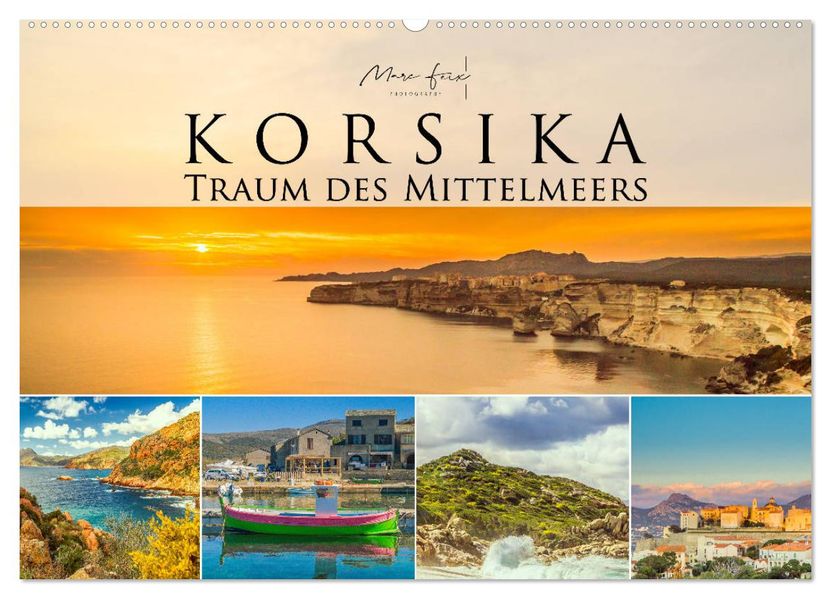 Korsika - Traum des Mittelmeers 2027 (Wandkalender 2027 DIN A2 quer) CALVENDO Monatskalender