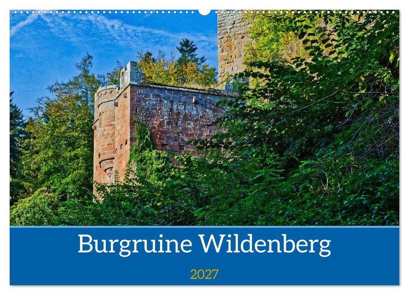 Burg Wildenberg (Wandkalender 2027 DIN A2 quer) CALVENDO Monatskalender