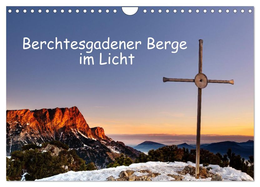 Berchtesgadener Berge im Licht (Wandkalender 2027 DIN A4 quer) CALVENDO Monatskalender