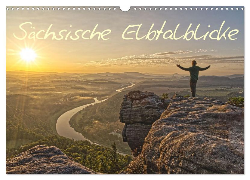 Sächsische Elbtalblicke (Wandkalender 2027 DIN A3 quer) CALVENDO Monatskalender