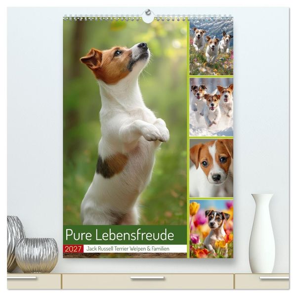 Pure Lebensfreude (hochwertiger Premium Wandkalender 2027 DIN A2 hoch) Kunstdruck in Hochglanz
