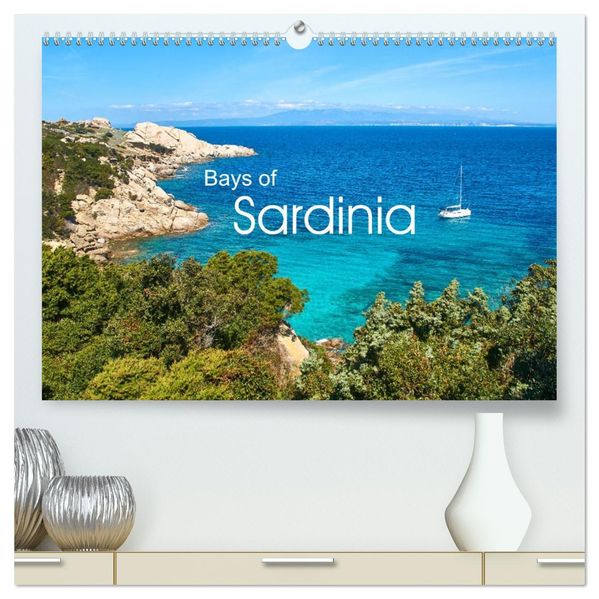 Bays of Sardinia (High Quality Premium Wall Calendar 2027 DIN A2 landscape)CALVENDO 12 Month Wall Calendar