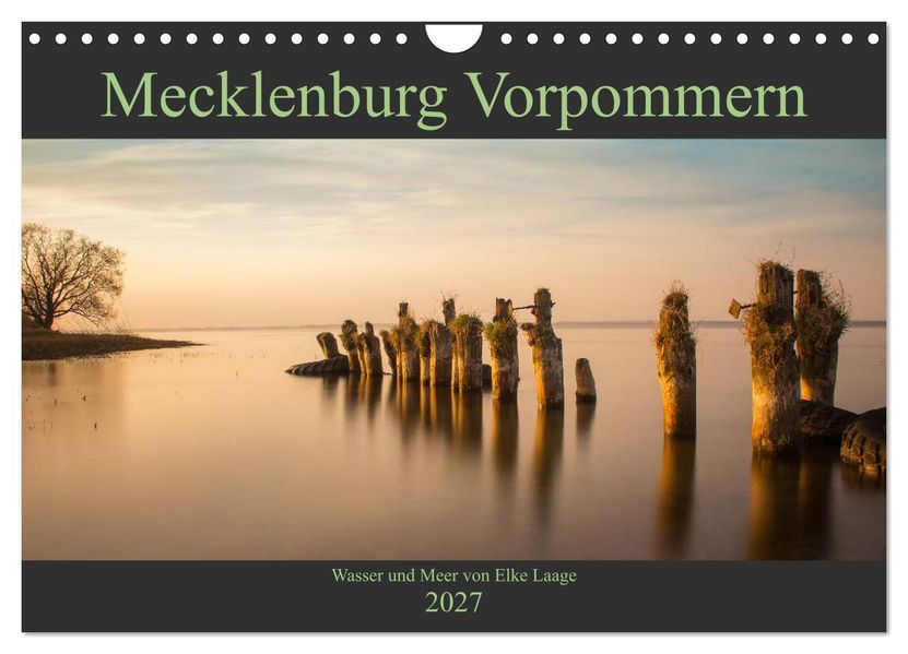 Mecklenburg Vorpommern - Wasser und Meer (Wandkalender 2027 DIN A4 quer) CALVENDO Monatskalender