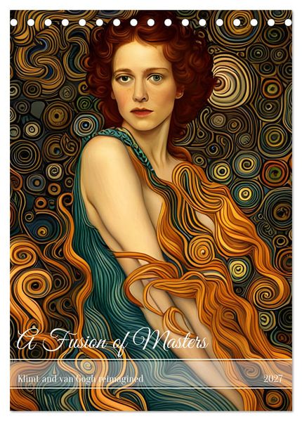 A Fusion of Masters (Desk Calendar 2027 DIN A5 portrait) CALVENDO 12 Month DeskCalendar