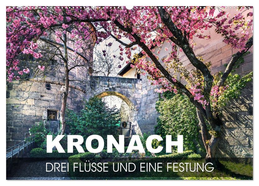 Kronach - drei Flüsse und eine Festung (Wandkalender 2027 DIN A2 quer) CALVENDO Monatskalender