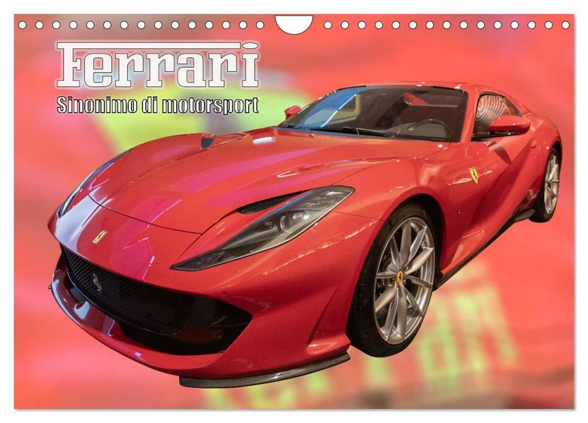 Ferrari - Synonym für Motorsport (Wandkalender 2027 DIN A4 quer) CALVENDO Monatskalender
