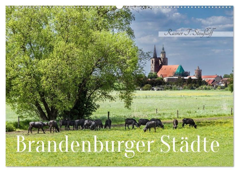 Brandenburger Städte (Wandkalender 2027 DIN A2 quer) CALVENDO Monatskalender