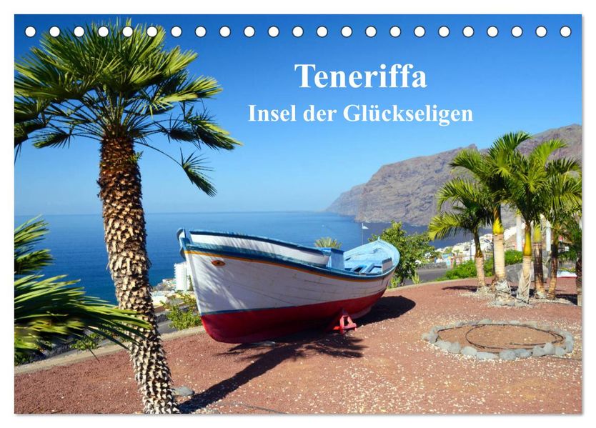 Teneriffa - Insel der Glückseligen (Tischkalender 2027 DIN A5 quer) CALVENDO Monatskalender