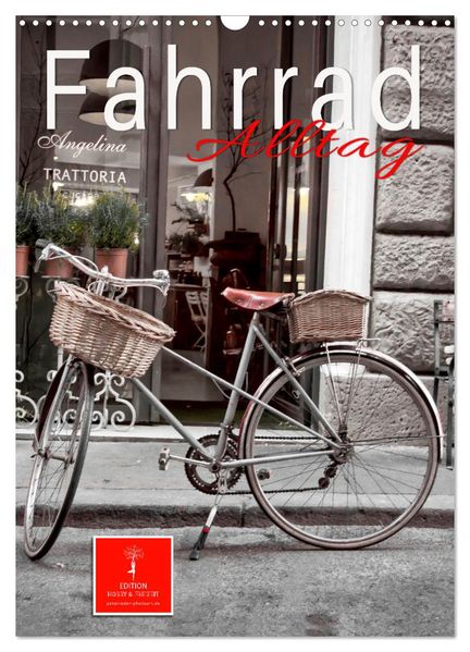 Fahrrad Alltag (Wandkalender 2027 DIN A3 hoch) CALVENDO Monatskalender