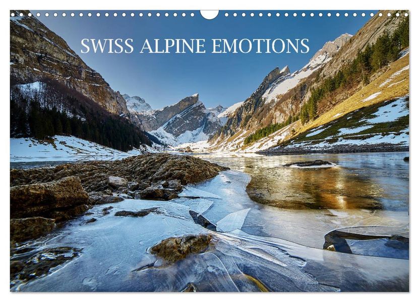 SWISS APLINE EMOTIONS (Wall Calendar 2027 DIN A3 landscape) CALVENDO 12 Month Wall Calendar