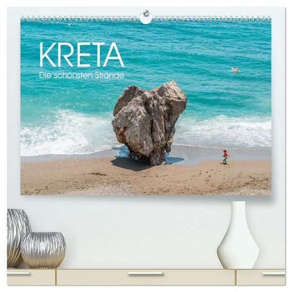 Kreta - Die schönsten Strände (hochwertiger Premium Wandkalender 2027 DIN A2 quer) Kunstdruck in Hochglanz