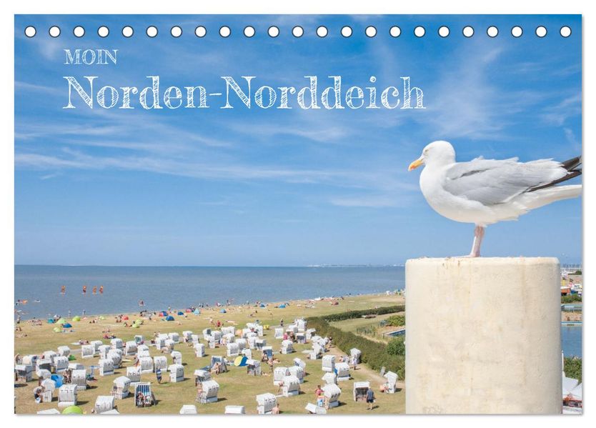 Moin Norden-Norddeich (Tischkalender 2027 DIN A5 quer) CALVENDO Monatskalender