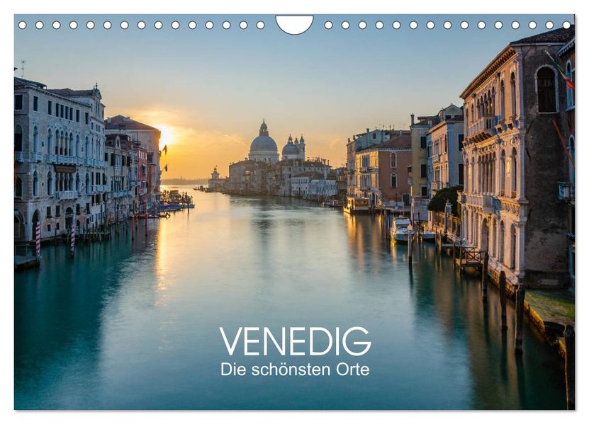 Venedig - Die schönsten Orte (Wandkalender 2027 DIN A4 quer) CALVENDO Monatskalender