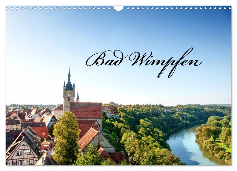 Bad Wimpfen. (Wandkalender 2027 DIN A3 quer) CALVENDO Monatskalender