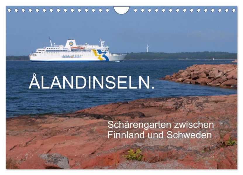 Ålandinseln. Schärengarten zwischen Finnland und Schweden (Wandkalender 2027 DIN A4 quer) CALVENDO Monatskalender
