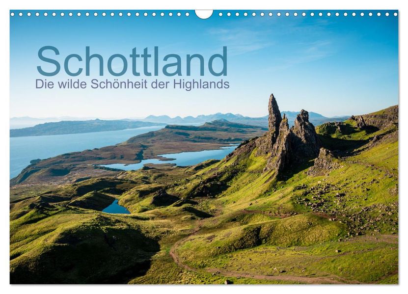 Schottland - Die wilde Schönheit der Highlands (Wandkalender 2027 DIN A3 quer) CALVENDO Monatskalender