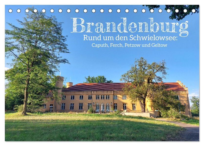 Brandenburg - Rund um den Schwielowsee (Tischkalender 2027 DIN A5 quer) CALVENDO Monatskalender