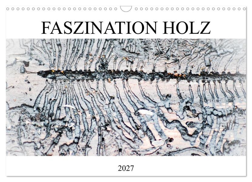 Faszination Holz (Wandkalender 2027 DIN A3 quer) CALVENDO Monatskalender