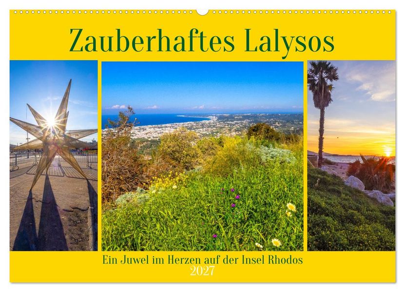 Zauberhaftes Lalysos (Wandkalender 2027 DIN A2 quer) CALVENDO Monatskalender