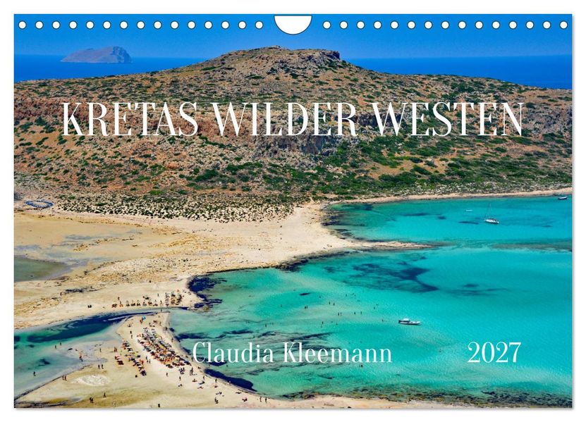 Kretas Wilder Westen (Wandkalender 2027 DIN A4 quer) CALVENDO Monatskalender