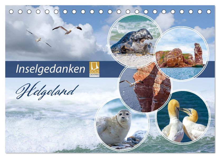 Insel Gedanken (Tischkalender 2027 DIN A5 quer) CALVENDO Monatskalender