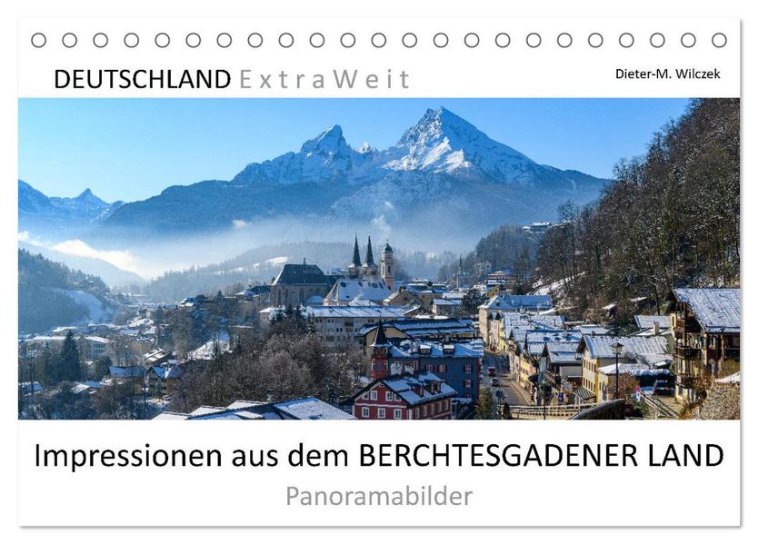 Impressionen aus dem Berchtesgadener Land (Tischkalender 2027 DIN A5 quer) CALVENDO Monatskalender