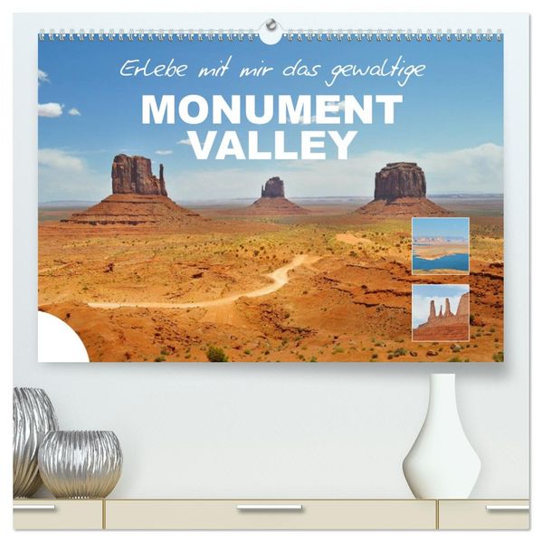 Erlebe mit mir das gewaltige Monument Valley (hochwertiger Premium Wandkalender 2027 DIN A2 quer) Kunstdruck in Hochglanz