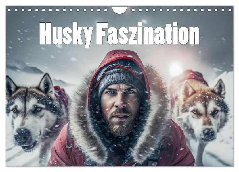 Husky Faszination (Wandkalender 2027 DIN A4 quer) CALVENDO Monatskalender