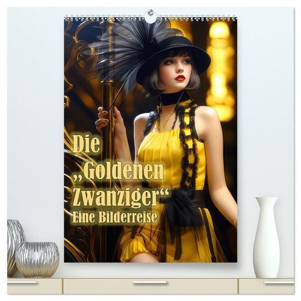 Die Goldenen Zwanziger - Eine Bilderreise (hochwertiger Premium Wandkalender 2027 DIN A2 hoch) Kunstdruck in Hochglanz