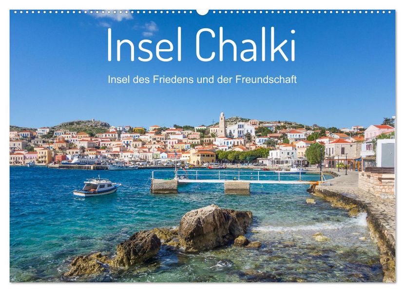 Insel Chalki (Wandkalender 2027 DIN A2 quer) CALVENDO Monatskalender