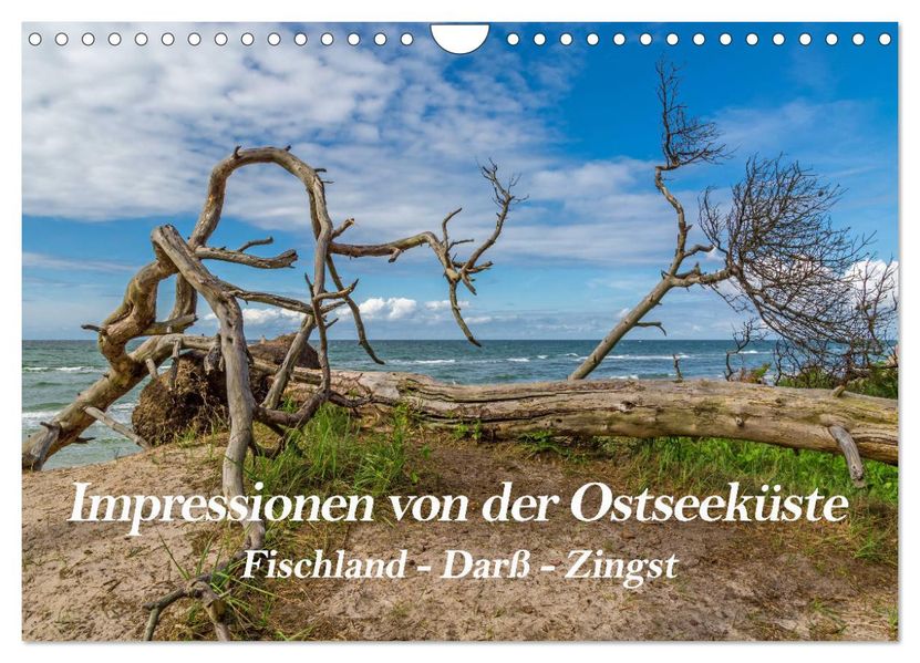 Impressionen von der Ostsee Fischland-Darß-Zingst (Wandkalender 2027 DIN A4 quer) CALVENDO Monatskalender