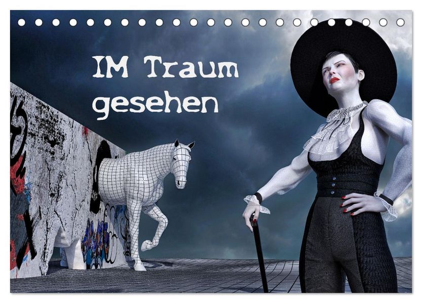 Im Traum gesehen (Tischkalender 2027 DIN A5 quer) CALVENDO Monatskalender