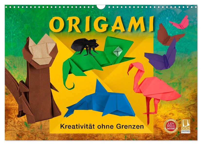 ORIGAMI - Kreativität ohne Grenzen (Wandkalender 2027 DIN A3 quer) CALVENDO Monatskalender